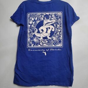 University of Florida Gators Floral T-Shirt Size MED Pressbox by Royce Apparel